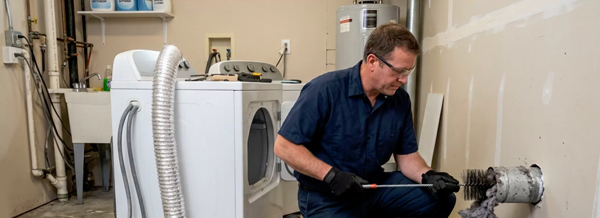 Clogged Dryer Vent Repair in Irving, Texas