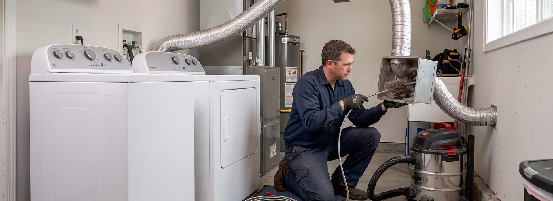 Dryer Vent Booster Fan Cleaning Irving, TX