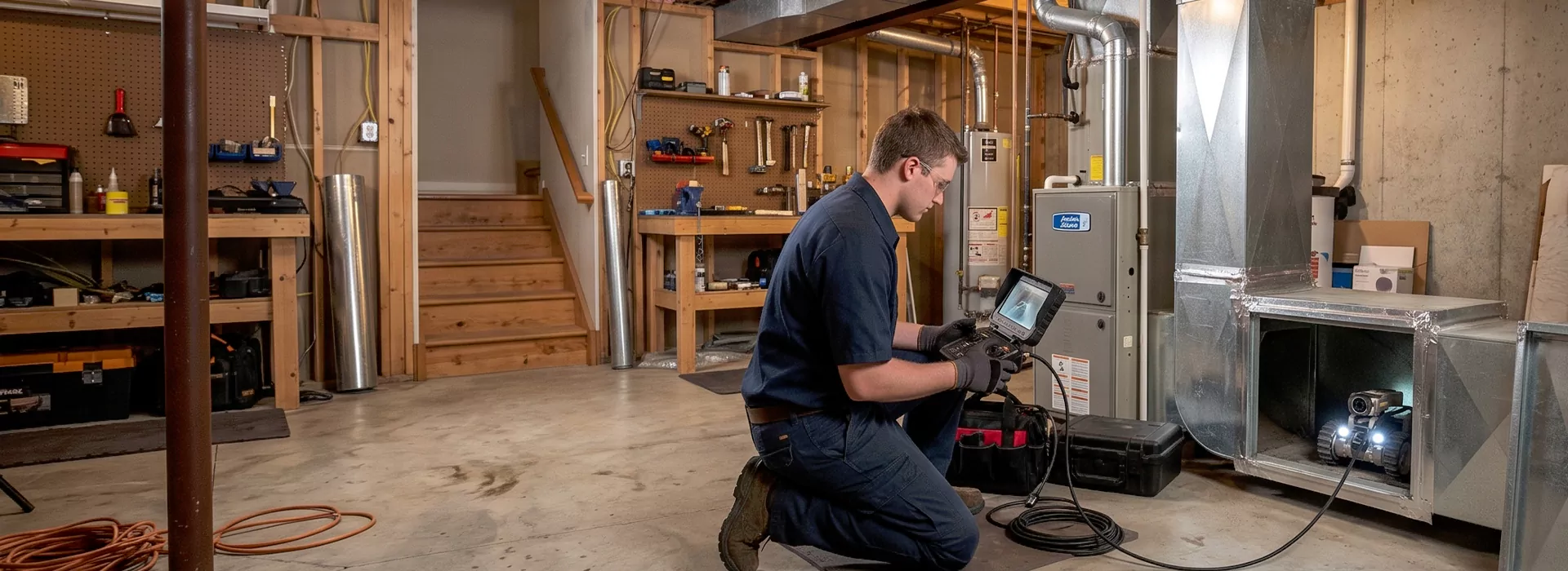 Robotic Duct Inspection Irving, Texas