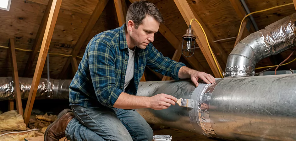 Air Duct Leak Repair in Irving, TX