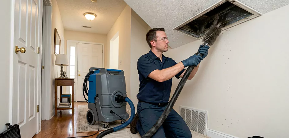 Mold-Affected Duct Deep Cleaning in Irving