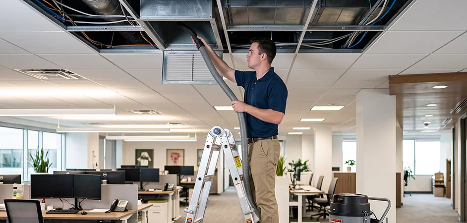 Restaurant Dining Room Duct Cleaning in Irving