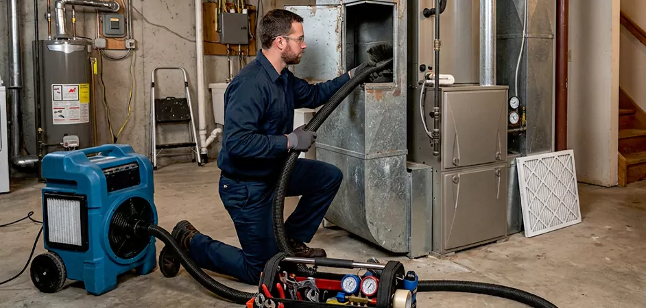 HVAC Tune Up and Duct Cleaning in Irving