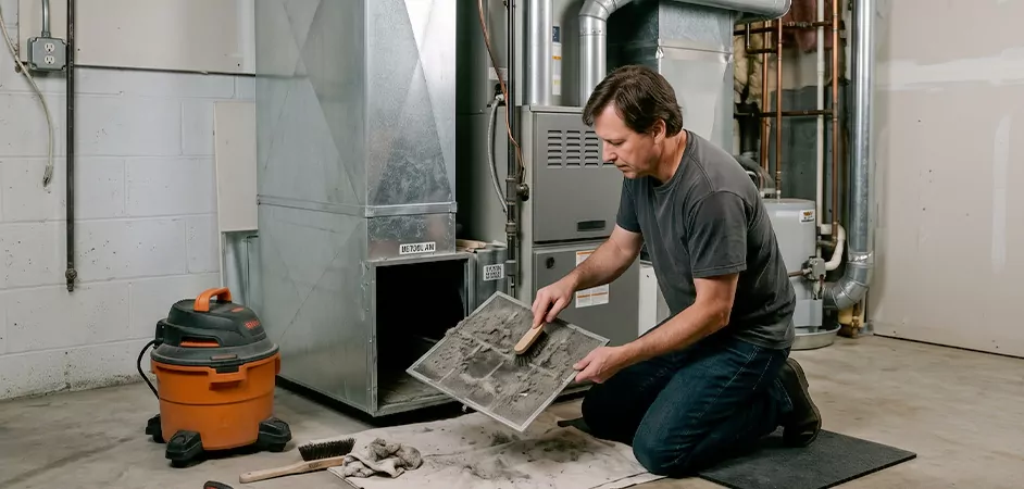Dryer Lint Trap Maintenance in Irving