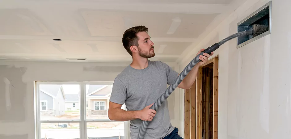 Multifamily New Construction Duct Cleaning in Irving